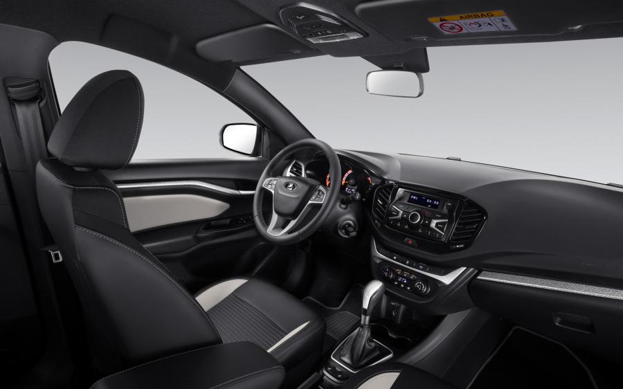 Интерьер Lada Vesta SW Cross (BLACK) 2020 года  (фото 11 из 13)